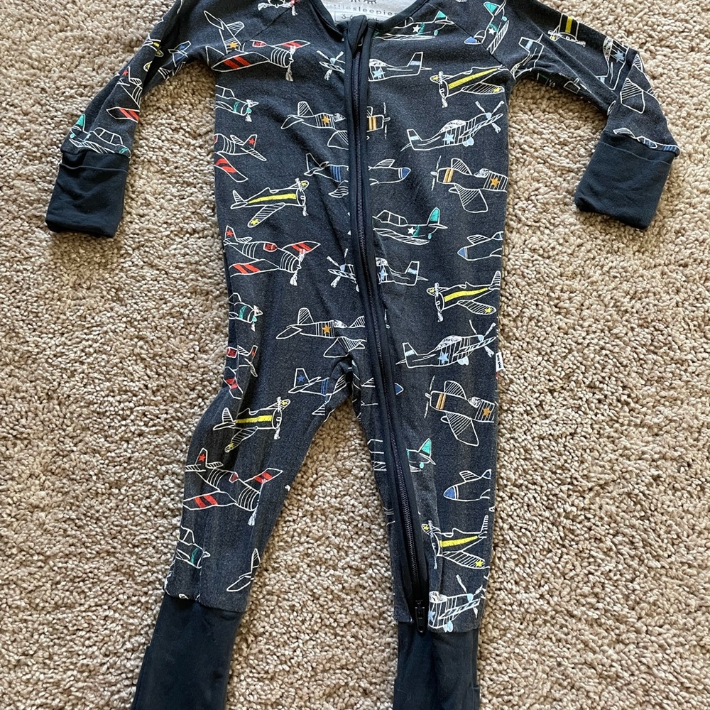 Little Sleepies Take Flight Zippy 3-6 months
